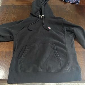 Champion Large Black classic Hoodie